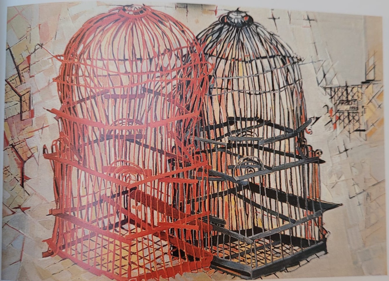 Mariuccia Nulli: Rosso e Nero , 1981.